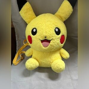 Pikatchu soft plush backpack
